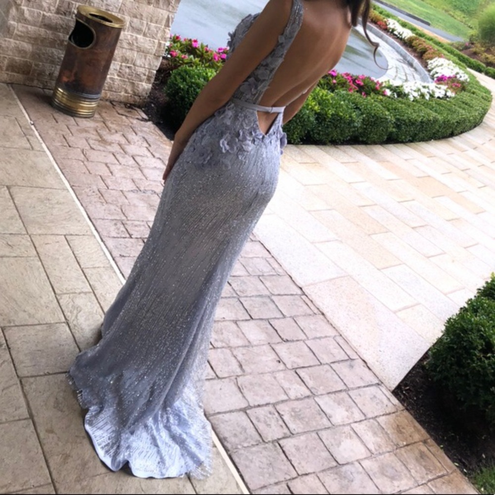 Portia and Scarlet gown